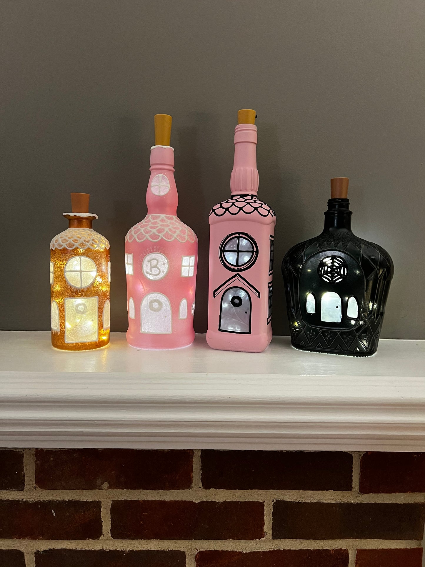 Custom Pink Halloween Lantern