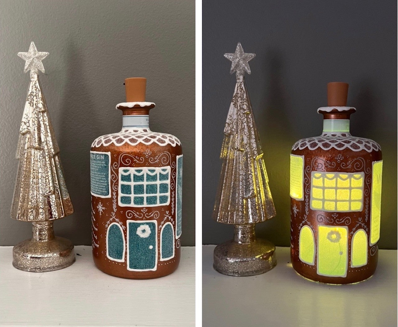Gin Gingerbread Lantern