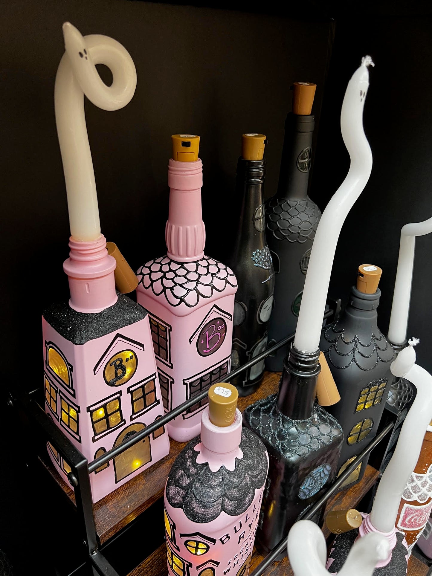Gin Pink Halloween Lantern