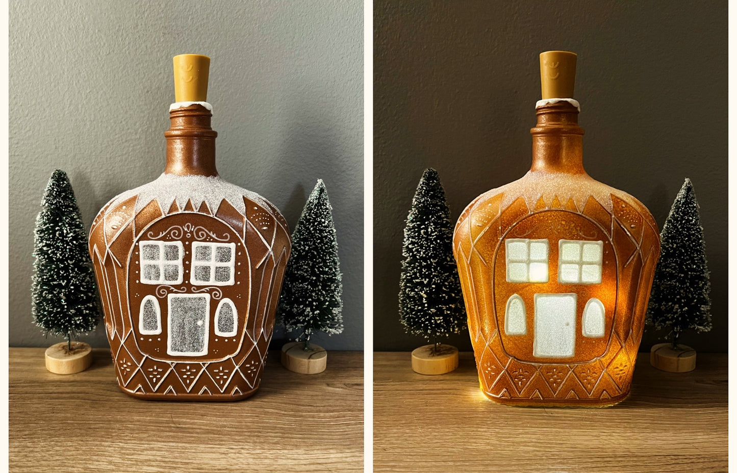 Whiskey Gingerbread Lantern