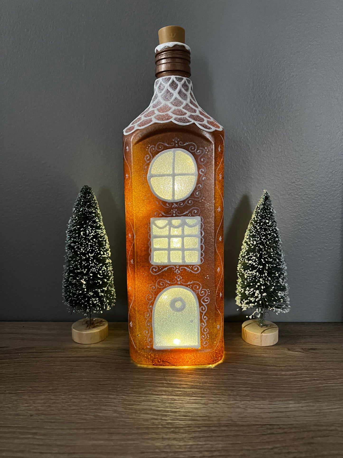 Custom Gingerbread Lantern