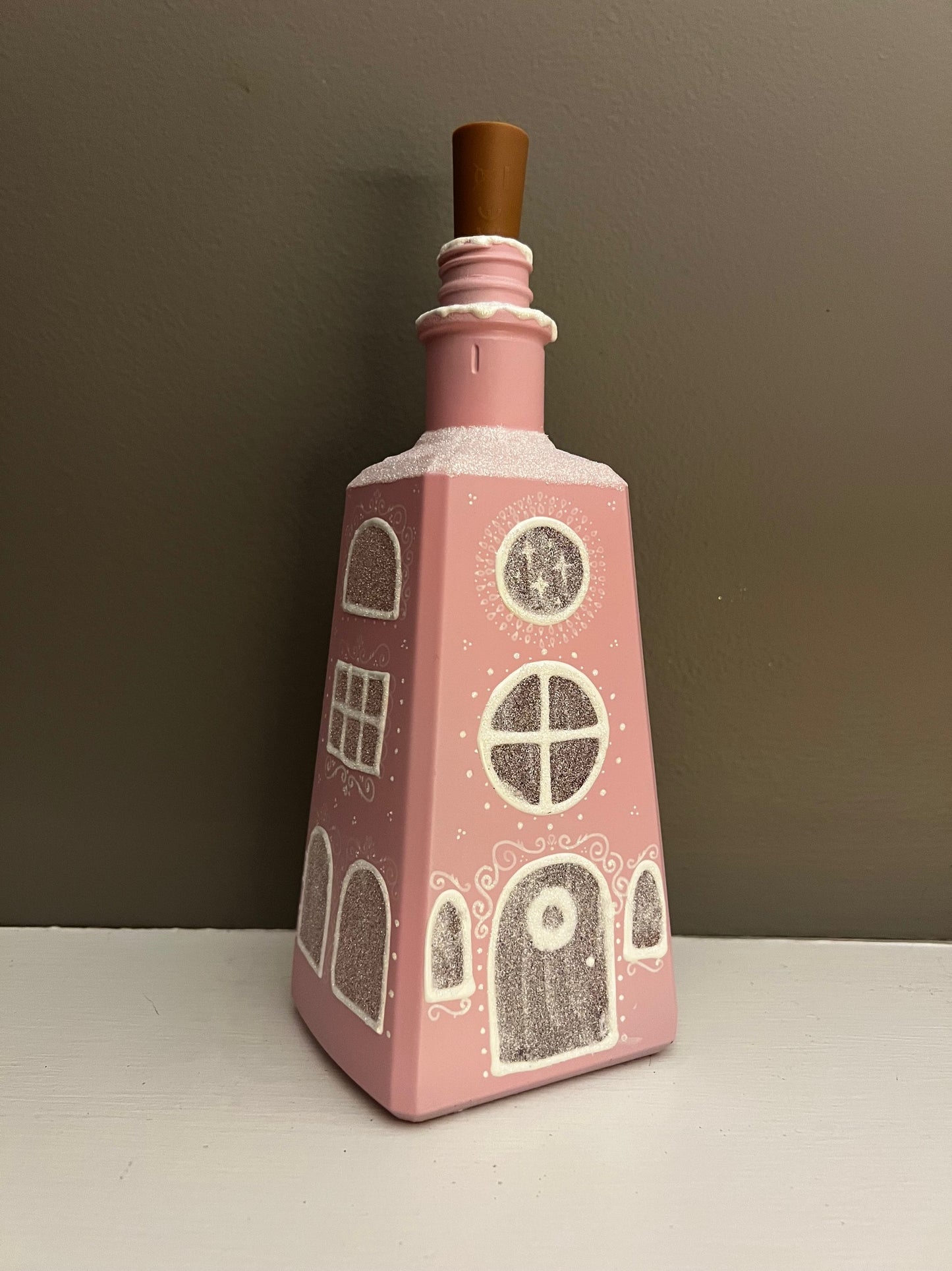 Tequila Pink Gingerbread Lantern