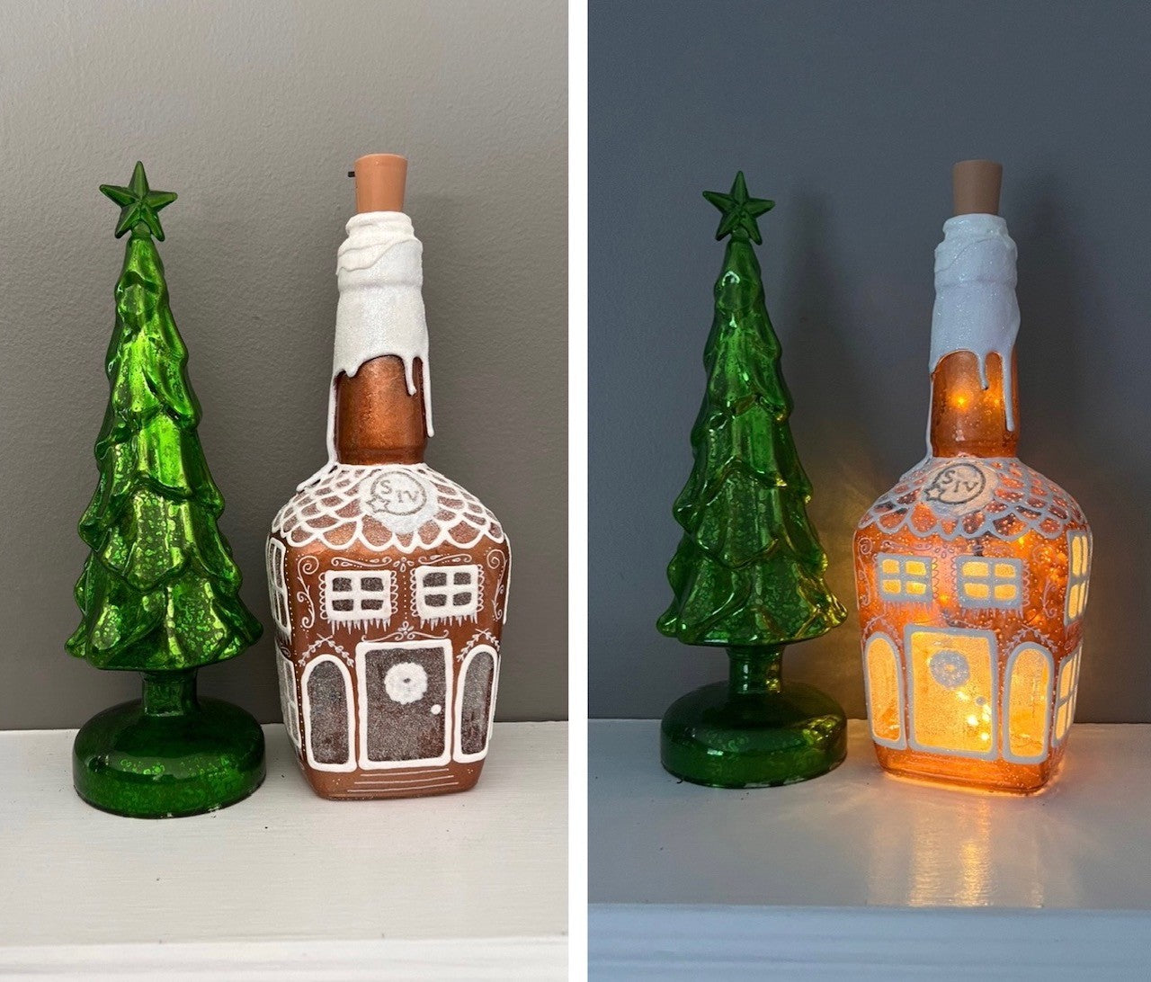 Custom Gingerbread Lantern