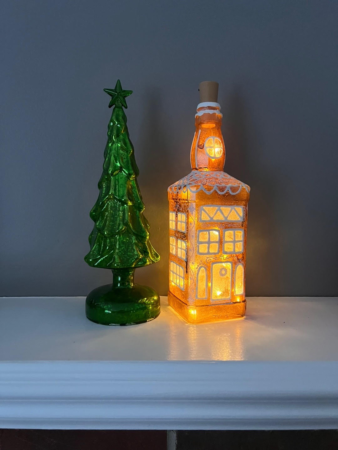 Whiskey Gingerbread Lantern